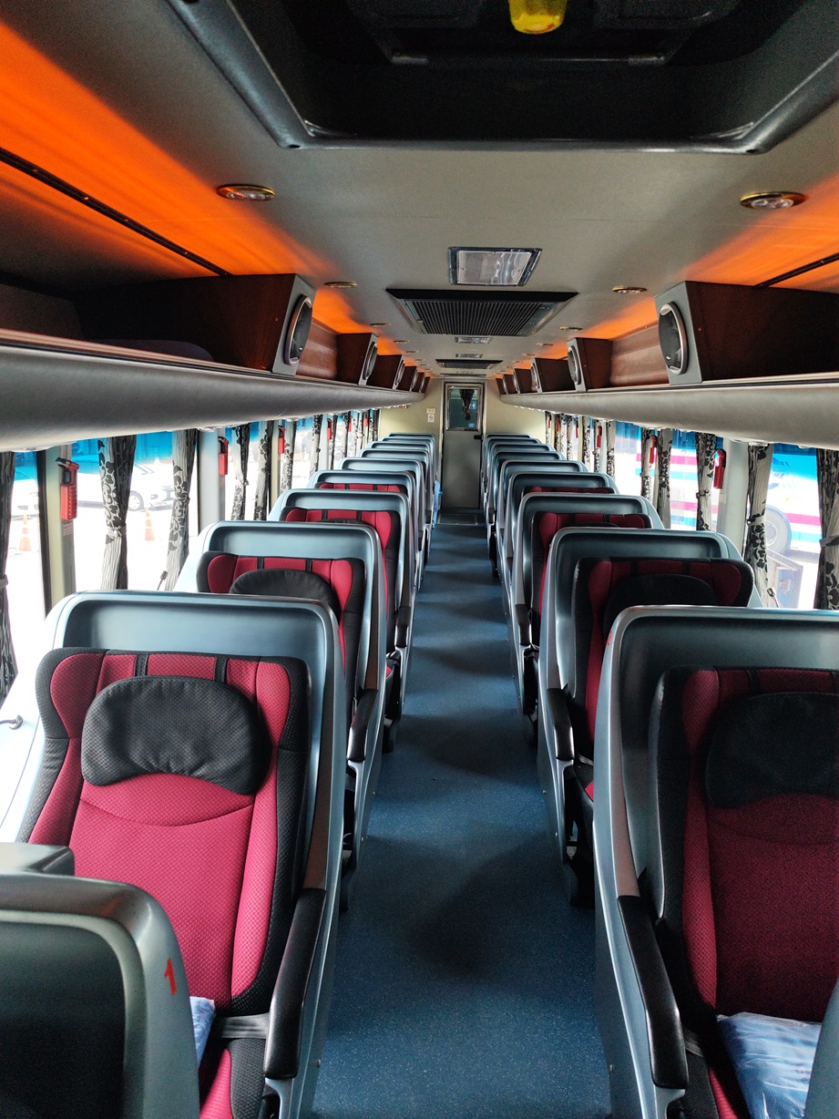 VIP Bus from inside